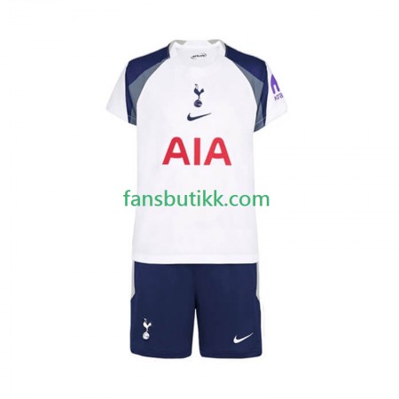 Fotballdrakt Tottenham Hotspur Barn Hjemmetrøye 2025-2026 Kortermet